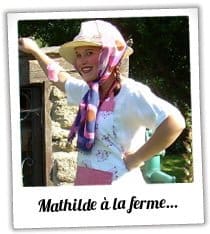 Mathilde à la ferme