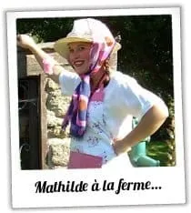 Mathilde à la ferme
