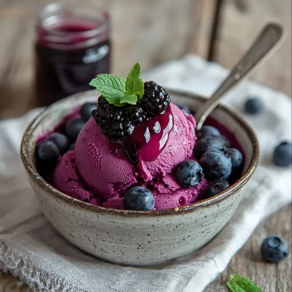 Sorbet rafraîchissant Cassis plein fruits