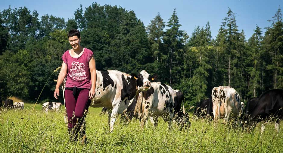Mathilde à la Ferme St Yves