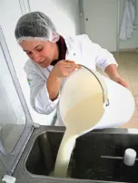 Le bon lait Bio de la Ferme Saint Yves