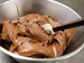 crème onctueuse chocolat