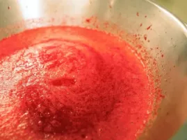 purée de fraises bio