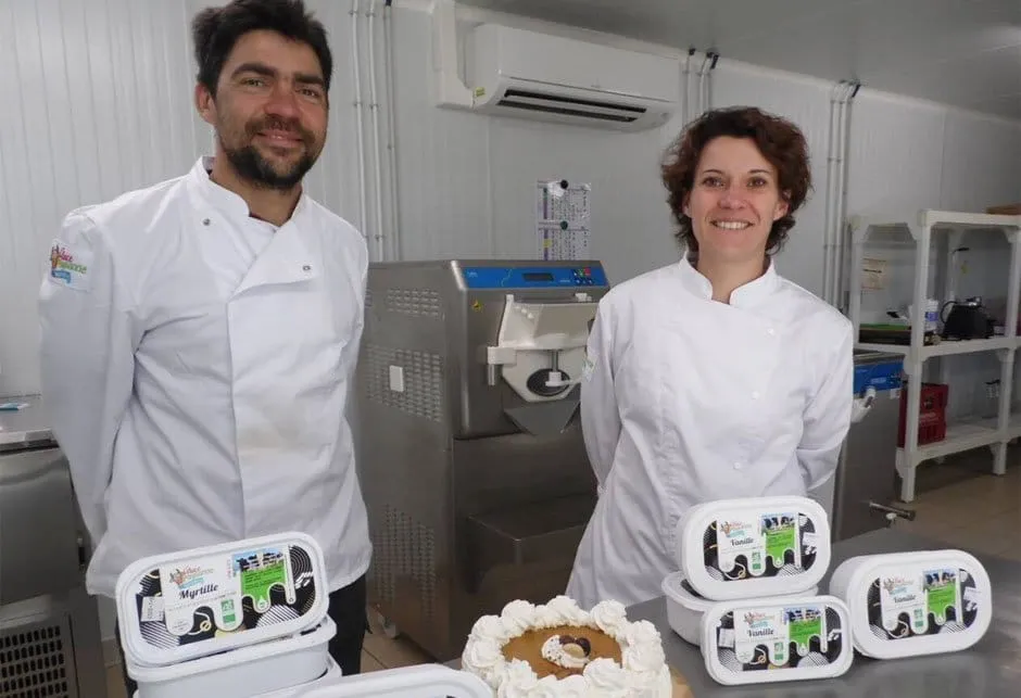 Ouest-France – Leurs glaces paysannes marient bio et saveur
