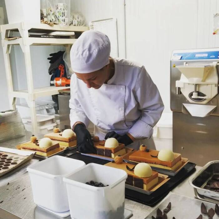 Friandises et bûches glacées