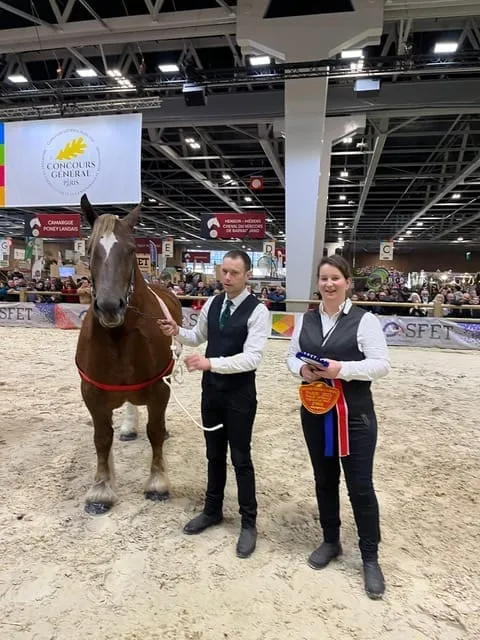 Katia de l'Epinay, 2e prix au concours agricole Paris 2023