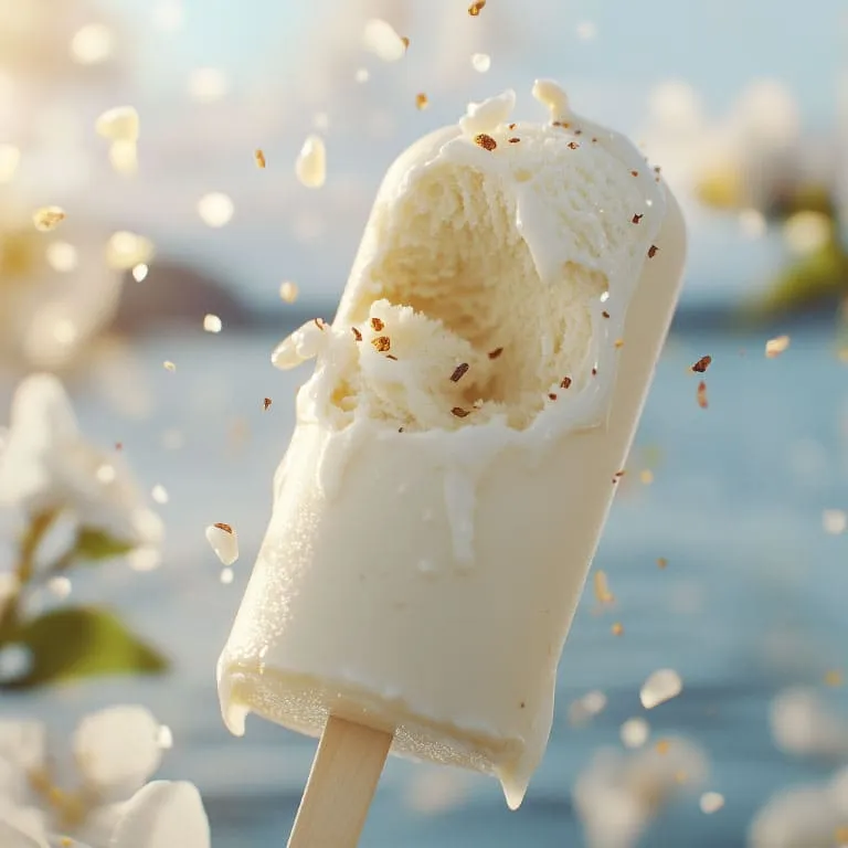 Bâtonnet ChoCow Chocolat blanc et Vanille