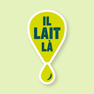 Logotype Il Lait Là Logo Il Lait Là