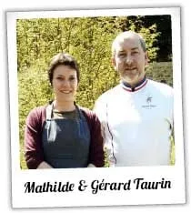 Mathilde Roger et Gérard Taurin