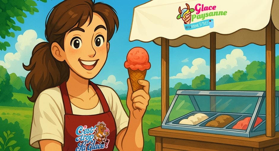 Comment reconnaitre une vraie glace paysanne ?