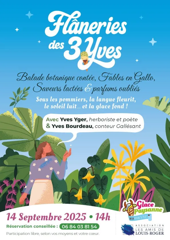 Flâneries des 3 Yves - Balade contée à la Ferme Saint-Yves