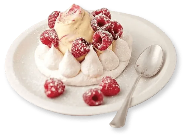 Repas de fête et desserts glacés