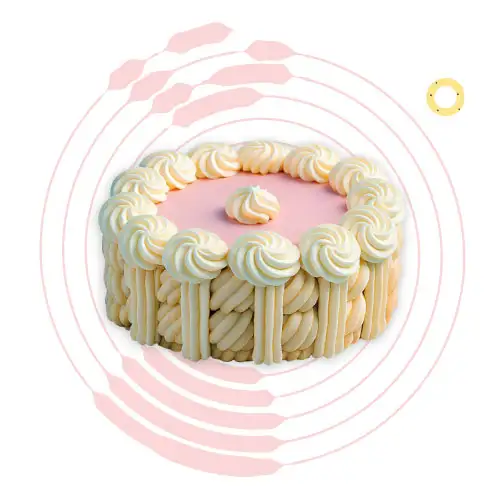 Vacherin meringué Vanille Fraises bio fabriqué à Avessac